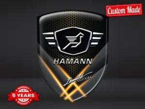 Hamann Badge Auto Personalizzati Moderni Resistenti Max Pro